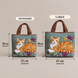 Handcrafted Bag | Brown Cat
