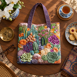 Handcrafted Bag | Succulents