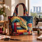 Handcrafted Bag | The Dragon and the Ancient Books