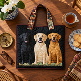 Handcrafted Bag | Three Labradors