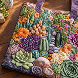 Handcrafted Bag | Succulents
