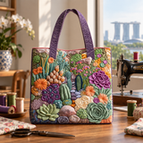 Handcrafted Bag | Succulents