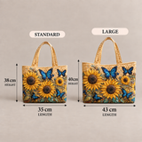 Handcrafted Bag | Sunflowers and Butterfly