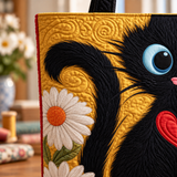 Handcrafted Bag | The Black Cat and the Seven Owls